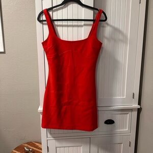 Mini Red Dress